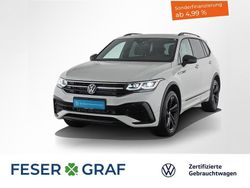 Oryxweiß perlmutteffekt Gebraucht 2024 VW Tiguan Allspace R-line SUV | 39.890 € (Superpreis)