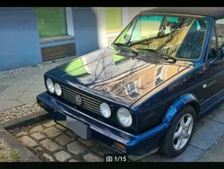 Blau Gebraucht 1993 VW Golf Cabriolet Cabrio | 10.500 €