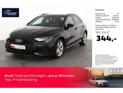 Schwarz Gebraucht 2024 Audi A3 Sportback e-tron S-Line Limousine | 36.980 € (Teuer)