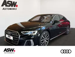Mythosschwarz metallic Gebraucht 2024 Audi A8 Ambiente Limousine | 92.890 €