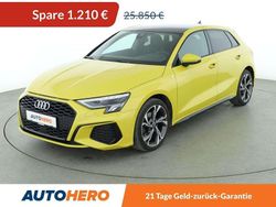 Gelb Gebraucht 2022 Audi A3 S-Line Limousine | 24.640 € (Fairer Preis)