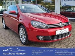 Rot Gebraucht 2015 VW Golf Cabriolet LOUNGE Cabrio | 9.790 € (Fairer Preis)