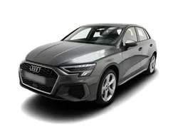 Grau Gebraucht 2024 Audi A3 Sportback S-Line Limousine | 42.898 €