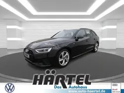 Mythosschwarz (black), metallic Gebraucht 2024 Audi A4 S-Line Kombi | 38.700 € (Fairer Preis)