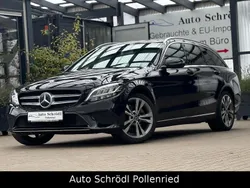 Obsidianschwarz metallic Gebraucht 2019 Mercedes C220 Avantgarde Kombi | 19.980 € (Superpreis)