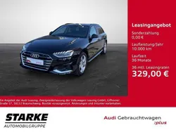 Schwarz (mythosschwarz metallic) Gebraucht 2024 Audi A4 Advanced Kombi | 34.490 € (Fairer Preis)