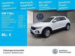 Pure white Gebraucht 2024 VW T-Roc Life SUV | 22.680 € (Guter Preis)