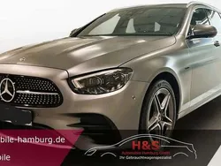 Grau Gebraucht 2021 Mercedes E300 AMG line Kombi | 37.900 € (Fairer Preis)