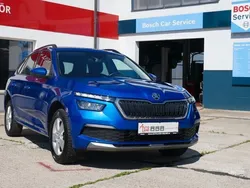 Raceblau metallic Gebraucht 2022 Skoda Kamiq SUV | 19.490 € (Fairer Preis)