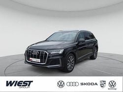 Mythosschwarz metallic Gebraucht 2021 Audi Q7 S-Line SUV | 47.999 € (Guter Preis)