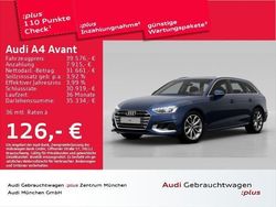 Navarrablau metallic Gebraucht 2024 Audi A4 Advanced Plus Kombi | 41.855 €