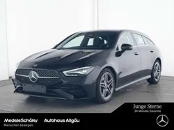 Lack kosmosschwarz (metallic) Gebraucht 2023 Mercedes CLA200 AMG Kombi | 36.370 € (Teuer)