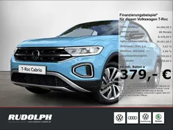 Hellblau Neu 2025 VW T-Roc Cabriolet Cabrio | 44.090 € (Guter Preis)