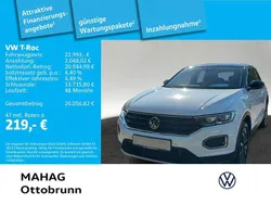 Weiß Gebraucht 2022 VW T-Roc Style SUV | 22.993 € (Superpreis)