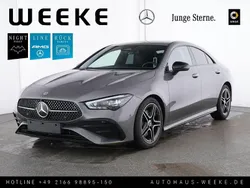 Grau Gebraucht 2024 Mercedes CLA200 AMG Coupé | 36.979 € (Fairer Preis)