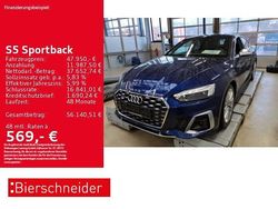 Blau Gebraucht 2022 Audi S5 Sportback Ambiente Kleinwagen | 47.950 € (Superpreis)