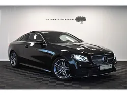 Schwarz Gebraucht 2017 Mercedes E200 AMG line Coupé | 32.200 € (Etwas zu teuer)