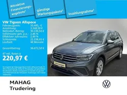 Grau Gebraucht 2024 VW Tiguan Allspace Life SUV | 33.485 € (Superpreis)