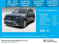 Rauchgrau metallic (metallic) Gebraucht 2024 VW T-Cross Life SUV | 22.250 € (Fairer Preis)