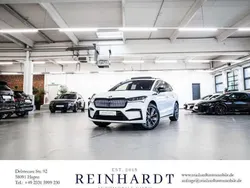 Moonweiss metallic Gebraucht 2022 Skoda Enyaq iV SportLine SUV | 34.550 €