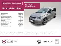 Beige Gebraucht 2021 VW Caddy Maxi Style Van / Kleinbus | 34.890 € (Etwas zu teuer)