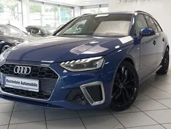 Ascariblau (metallic) Gebraucht 2024 Audi A4 S-Line Kombi | 36.979 € (Fairer Preis)
