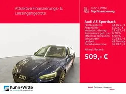 Navarrablau metallic Gebraucht 2021 Audi A5 Sportback Advanced Limousine | 34.825 € (Etwas zu teuer)