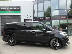 Obsidianschwarz metallic Gebraucht 2019 Mercedes V300 Avantgarde Van / Kleinbus | 40.900 €