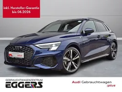 Blau Gebraucht 2024 Audi A3 Sportback S-Line Limousine | 41.480 € (Teuer)