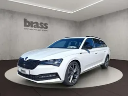 Moonweiß perleffekt Gebraucht 2020 Skoda Superb SportLine Kombi | 26.450 € (Guter Preis)