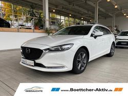 Weiss Gebraucht 2024 Mazda 6 Exclusive-Line Kombi | 27.580 € (Guter Preis)