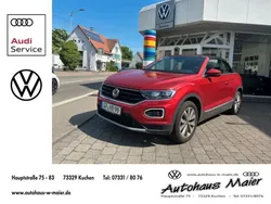 Rot Gebraucht 2021 VW T-Roc Cabriolet Style Cabrio | 20.850 € (Guter Preis)