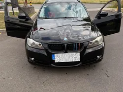 Schwarz Gebraucht 2009 BMW 320 Sport Line Kombi | 4.800 € (Fairer Preis)