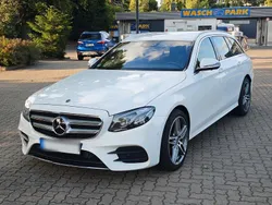 Weiß Gebraucht 2017 Mercedes E220 AMG line Kombi | 28.900 € (Teuer)