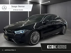 Schwarz Gebraucht 2024 Mercedes CLA200 AMG line Coupé | 36.400 € (Fairer Preis)