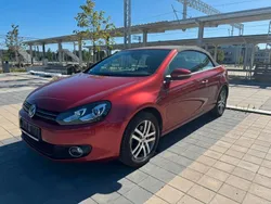 Rot Gebraucht 2012 VW Golf Cabriolet Exclusive Cabrio | 11.900 € (Fairer Preis)