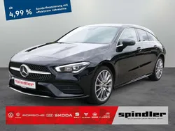 Kosmosschwarz metalliclack Gebraucht 2021 Mercedes CLA250e Shooting Brake AMG line Kombi | 28.370 € (Fairer Preis)