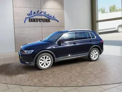 Schwarz Gebraucht 2018 VW Tiguan Highline SUV | 24.210 € (Superpreis)