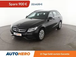 Schwarz Gebraucht 2018 Mercedes C220 Kombi | 21.230 € (Fairer Preis)