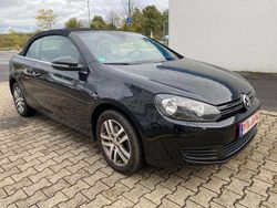 Schwarz metallic Gebraucht 2011 VW Golf Cabriolet Cabrio | 9.699 € (Fairer Preis)