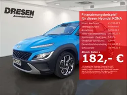 Blau Gebraucht 2022 Hyundai Kona Trend SUV | 21.590 € (Fairer Preis)