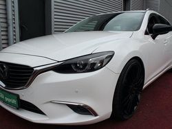 Satinweiss metallic (metallic) Gebraucht 2017 Mazda 6 Kizoku Intense Kombi | 19.982 € (Etwas zu teuer)