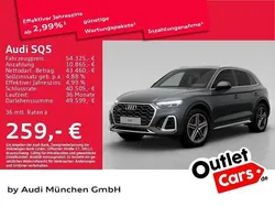 Daytonagrau perleffekt Gebraucht 2022 Audi SQ5 Ambiente SUV | 54.325 € (Guter Preis)