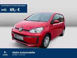 Rot Gebraucht 2018 VW up! move up! Kleinwagen | 9.930 € (Etwas zu teuer)