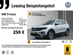 Silber Neu 2025 VW T-Cross IQ Drive SUV | 30.740 € (Etwas zu teuer)