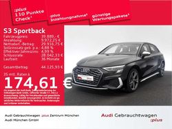 Mythosschwarz metallic Gebraucht 2024 Audi S3 Sport Limousine | 39.889 € (Guter Preis)