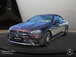 Rot Gebraucht 2021 Mercedes E400 AMG Cabrio | 67.990 €