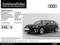 Mythosschwarz metallic Gebraucht 2025 Audi A4 S-Line Kombi | 37.430 € (Guter Preis)