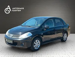 Schwarz Gebraucht 2008 Nissan Tiida Acenta Limousine | 1.450 € (Fairer Preis)