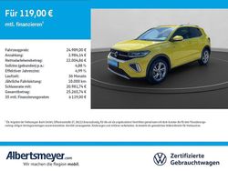 Gelb Gebraucht 2024 VW T-Cross R-line SUV | 24.449 € (Guter Preis)
